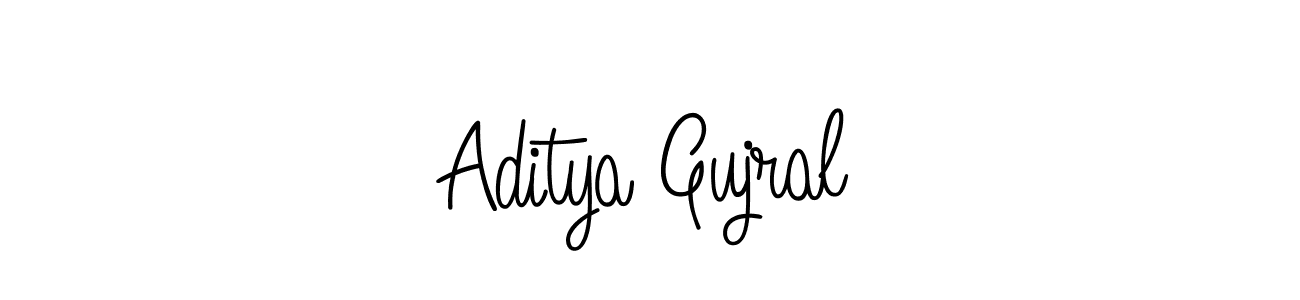 Similarly Angelique-Rose-font-FFP is the best handwritten signature design. Signature creator online .You can use it as an online autograph creator for name Aditya Gujral. Aditya Gujral signature style 5 images and pictures png