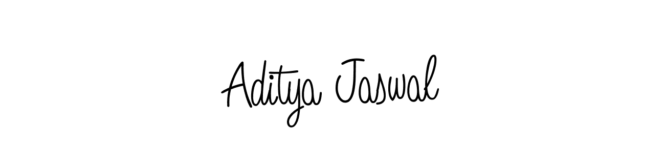 How to make Aditya Jaswal signature? Angelique-Rose-font-FFP is a professional autograph style. Create handwritten signature for Aditya Jaswal name. Aditya Jaswal signature style 5 images and pictures png