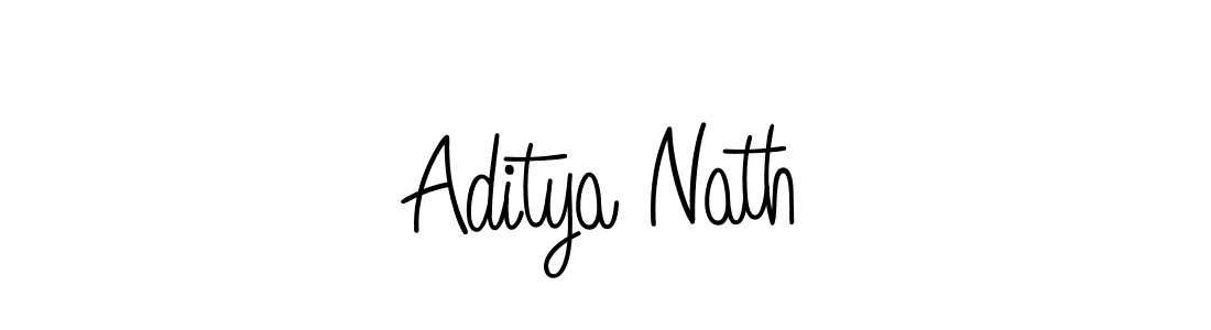 Make a beautiful signature design for name Aditya Nath. Use this online signature maker to create a handwritten signature for free. Aditya Nath signature style 5 images and pictures png