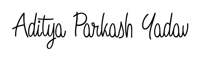 Create your official email sign-off with Aditya Parkash Yadav name in Angelique-Rose-font-FFP style. Crisp, clean, and perfectly legible across all screens. Aditya Parkash Yadav signature style 5 images and pictures png