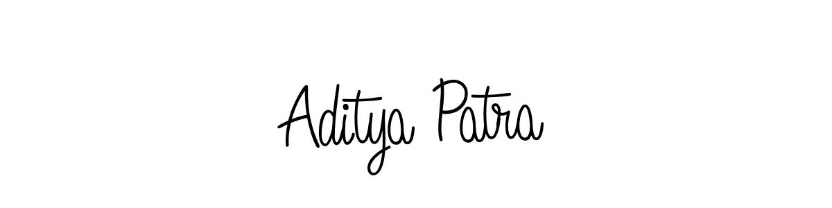 Design your own signature with our free online signature maker. With this signature software, you can create a handwritten (Angelique-Rose-font-FFP) signature for name Aditya Patra. Aditya Patra signature style 5 images and pictures png