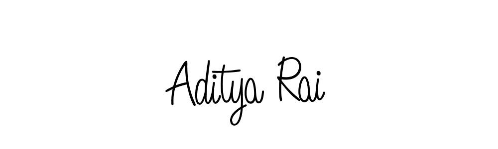 Aditya Rai stylish signature style. Best Handwritten Sign (Angelique-Rose-font-FFP) for my name. Handwritten Signature Collection Ideas for my name Aditya Rai. Aditya Rai signature style 5 images and pictures png