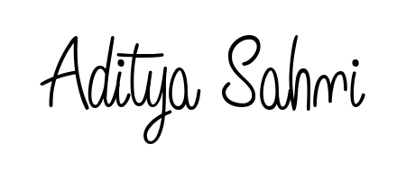 Get inspired by this graceful Angelique-Rose-font-FFP signature style for name Aditya Sahni. Smooth loops and balanced proportions for everyday use. Aditya Sahni signature style 5 images and pictures png