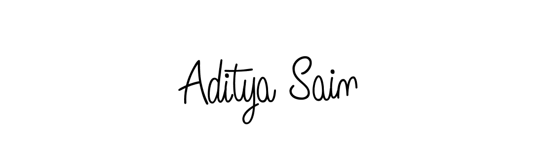 Check out images of Autograph of Aditya Sain name. Actor Aditya Sain Signature Style. Angelique-Rose-font-FFP is a professional sign style online. Aditya Sain signature style 5 images and pictures png