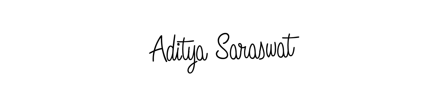 How to make Aditya Saraswat name signature. Use Angelique-Rose-font-FFP style for creating short signs online. This is the latest handwritten sign. Aditya Saraswat signature style 5 images and pictures png