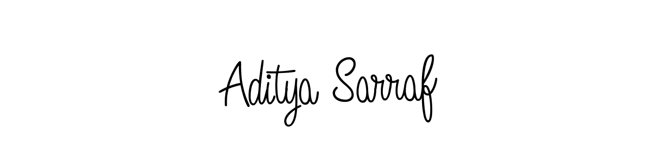 Aditya Sarraf stylish signature style. Best Handwritten Sign (Angelique-Rose-font-FFP) for my name. Handwritten Signature Collection Ideas for my name Aditya Sarraf. Aditya Sarraf signature style 5 images and pictures png