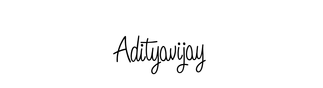 Create a beautiful signature design for name Adityavijay. With this signature (Angelique-Rose-font-FFP) fonts, you can make a handwritten signature for free. Adityavijay signature style 5 images and pictures png