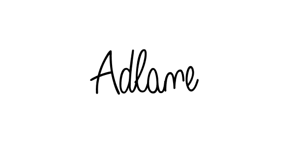 Make a beautiful signature design for name Adlane. With this signature (Angelique-Rose-font-FFP) style, you can create a handwritten signature for free. Adlane signature style 5 images and pictures png