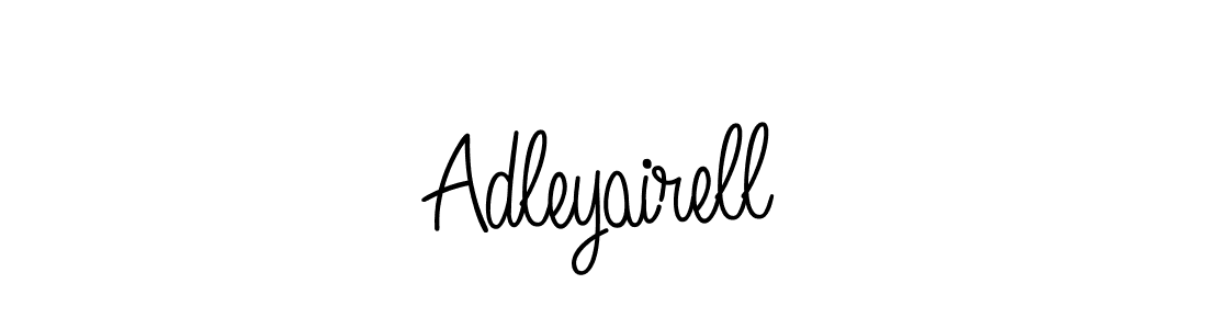 How to make Adleyairell signature? Angelique-Rose-font-FFP is a professional autograph style. Create handwritten signature for Adleyairell name. Adleyairell signature style 5 images and pictures png