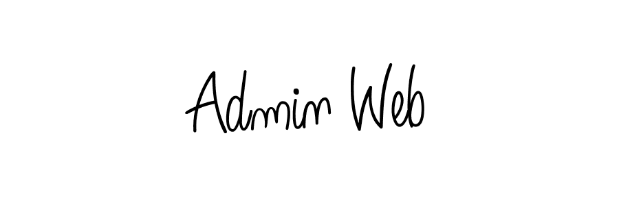 Make a beautiful signature design for name Admin Web. Use this online signature maker to create a handwritten signature for free. Admin Web signature style 5 images and pictures png