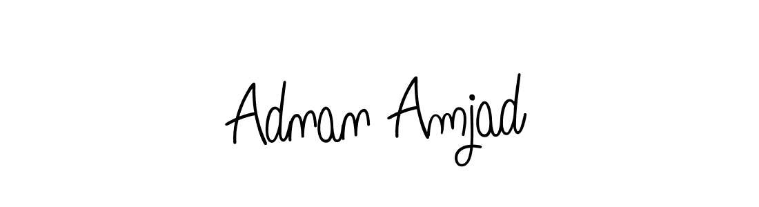 Once you've used our free online signature maker to create your best signature Angelique-Rose-font-FFP style, it's time to enjoy all of the benefits that Adnan Amjad name signing documents. Adnan Amjad signature style 5 images and pictures png