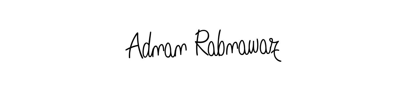 Adnan Rabnawaz stylish signature style. Best Handwritten Sign (Angelique-Rose-font-FFP) for my name. Handwritten Signature Collection Ideas for my name Adnan Rabnawaz. Adnan Rabnawaz signature style 5 images and pictures png