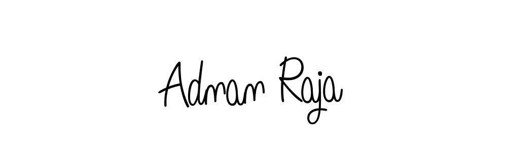 Make a beautiful signature design for name Adnan Raja. With this signature (Angelique-Rose-font-FFP) style, you can create a handwritten signature for free. Adnan Raja signature style 5 images and pictures png