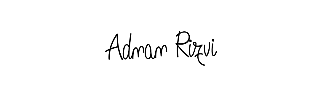 Also we have Adnan Rizvi name is the best signature style. Create professional handwritten signature collection using Angelique-Rose-font-FFP autograph style. Adnan Rizvi signature style 5 images and pictures png