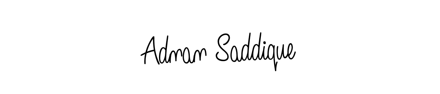 Once you've used our free online signature maker to create your best signature Angelique-Rose-font-FFP style, it's time to enjoy all of the benefits that Adnan Saddique name signing documents. Adnan Saddique signature style 5 images and pictures png