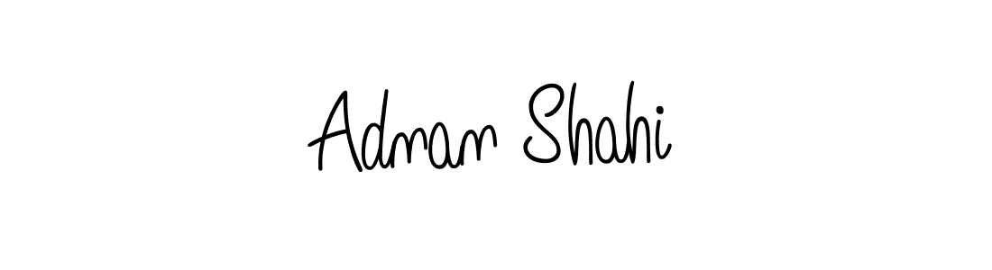 Also we have Adnan Shahi name is the best signature style. Create professional handwritten signature collection using Angelique-Rose-font-FFP autograph style. Adnan Shahi signature style 5 images and pictures png