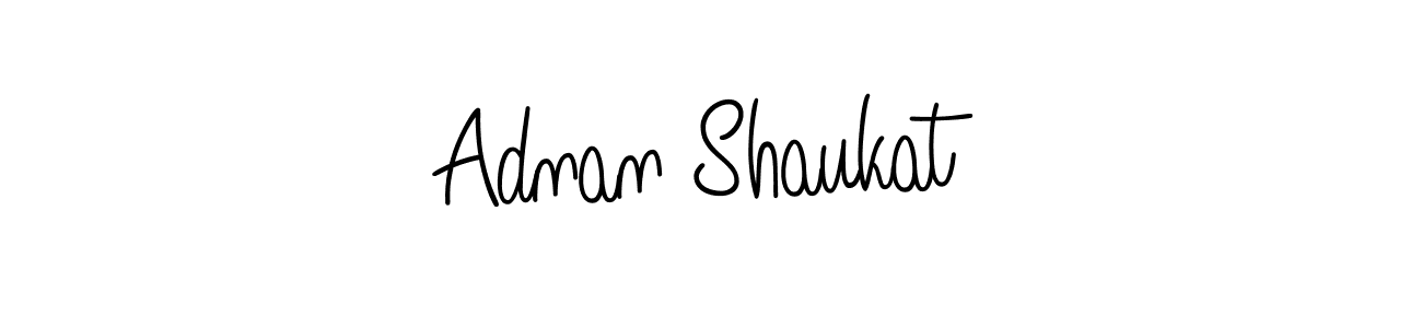 Make a beautiful signature design for name Adnan Shaukat. Use this online signature maker to create a handwritten signature for free. Adnan Shaukat signature style 5 images and pictures png