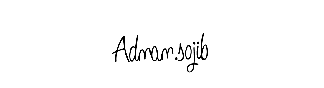 Also we have Adnan.sojib name is the best signature style. Create professional handwritten signature collection using Angelique-Rose-font-FFP autograph style. Adnan.sojib signature style 5 images and pictures png