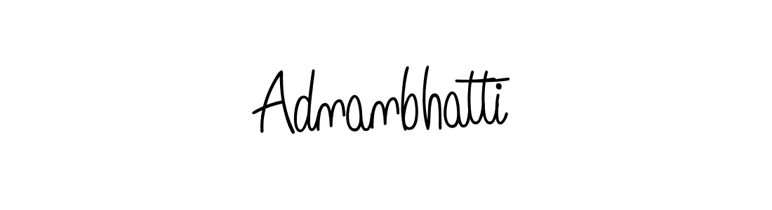 How to make Adnanbhatti signature? Angelique-Rose-font-FFP is a professional autograph style. Create handwritten signature for Adnanbhatti name. Adnanbhatti signature style 5 images and pictures png