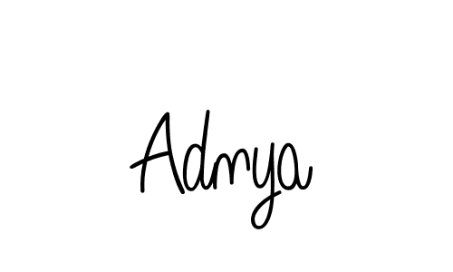 Once you've used our free online signature maker to create your best signature Angelique-Rose-font-FFP style, it's time to enjoy all of the benefits that Adnya name signing documents. Adnya signature style 5 images and pictures png