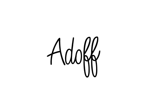 Best and Professional Signature Style for Adoff. Angelique-Rose-font-FFP Best Signature Style Collection. Adoff signature style 5 images and pictures png