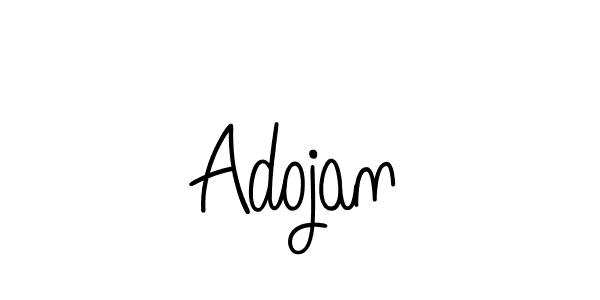 How to make Adojan name signature. Use Angelique-Rose-font-FFP style for creating short signs online. This is the latest handwritten sign. Adojan signature style 5 images and pictures png