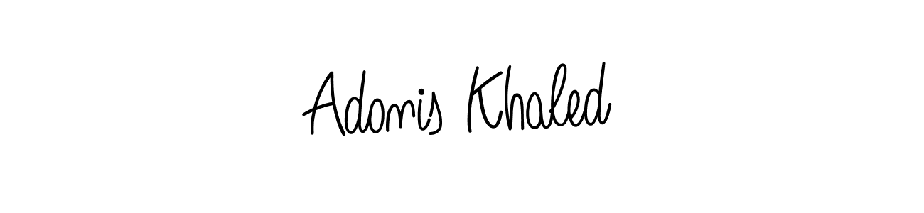 You can use this online signature creator to create a handwritten signature for the name Adonis Khaled. This is the best online autograph maker. Adonis Khaled signature style 5 images and pictures png