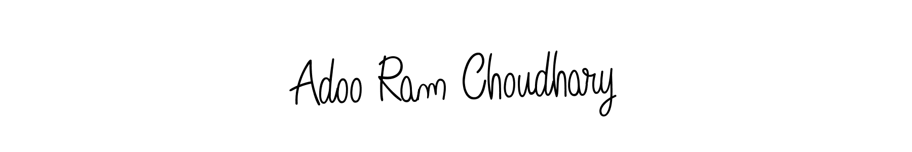 How to Draw Adoo Ram Choudhary signature style? Angelique-Rose-font-FFP is a latest design signature styles for name Adoo Ram Choudhary. Adoo Ram Choudhary signature style 5 images and pictures png