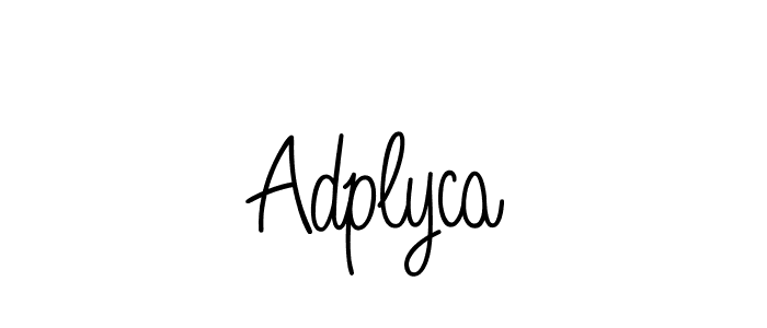if you are searching for the best signature style for your name Adplyca. so please give up your signature search. here we have designed multiple signature styles  using Angelique-Rose-font-FFP. Adplyca signature style 5 images and pictures png