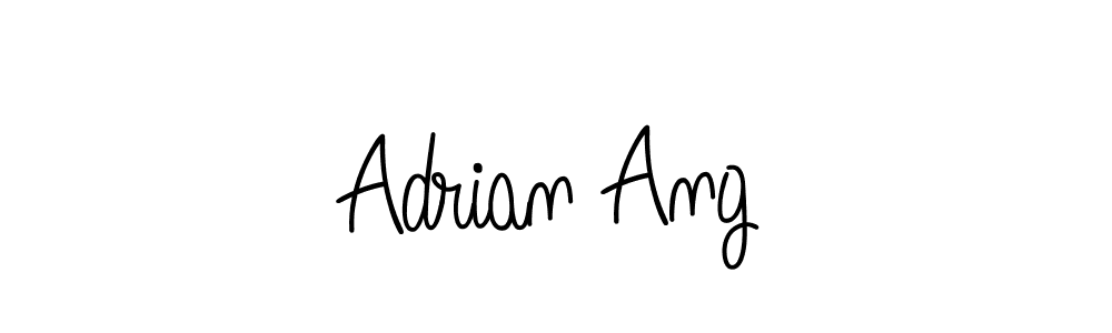 Also You can easily find your signature by using the search form. We will create Adrian Ang name handwritten signature images for you free of cost using Angelique-Rose-font-FFP sign style. Adrian Ang signature style 5 images and pictures png