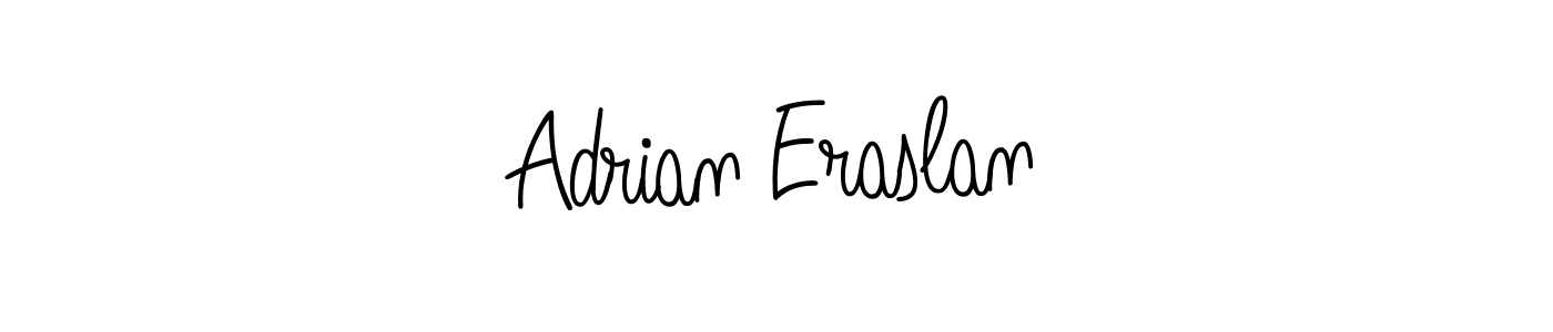 How to make Adrian Eraslan name signature. Use Angelique-Rose-font-FFP style for creating short signs online. This is the latest handwritten sign. Adrian Eraslan signature style 5 images and pictures png