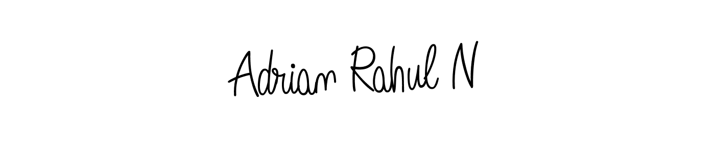 You can use this online signature creator to create a handwritten signature for the name Adrian Rahul N. This is the best online autograph maker. Adrian Rahul N signature style 5 images and pictures png