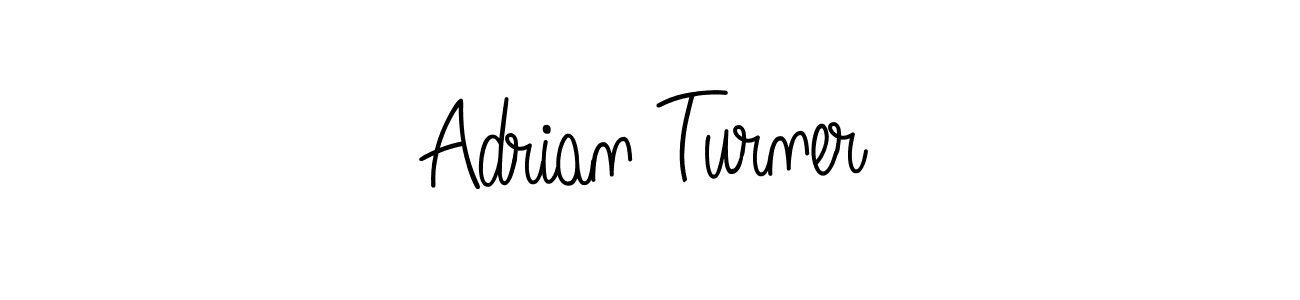 Angelique-Rose-font-FFP is a professional signature style that is perfect for those who want to add a touch of class to their signature. It is also a great choice for those who want to make their signature more unique. Get Adrian Turner name to fancy signature for free. Adrian Turner signature style 5 images and pictures png