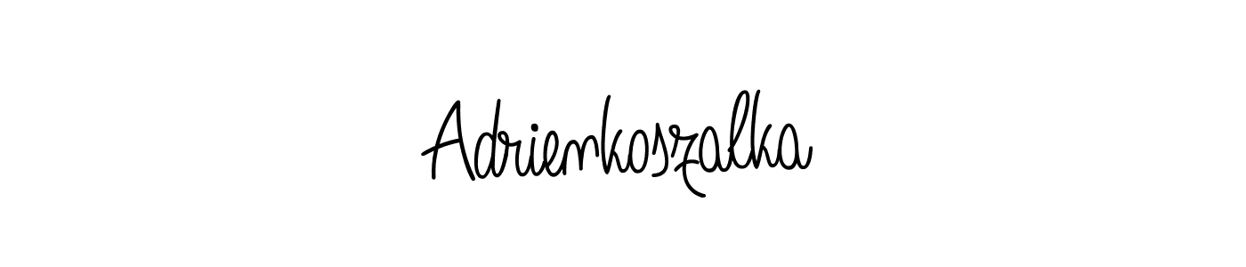 See photos of Adrienkoszalka official signature by Spectra . Check more albums & portfolios. Read reviews & check more about Angelique-Rose-font-FFP font. Adrienkoszalka signature style 5 images and pictures png