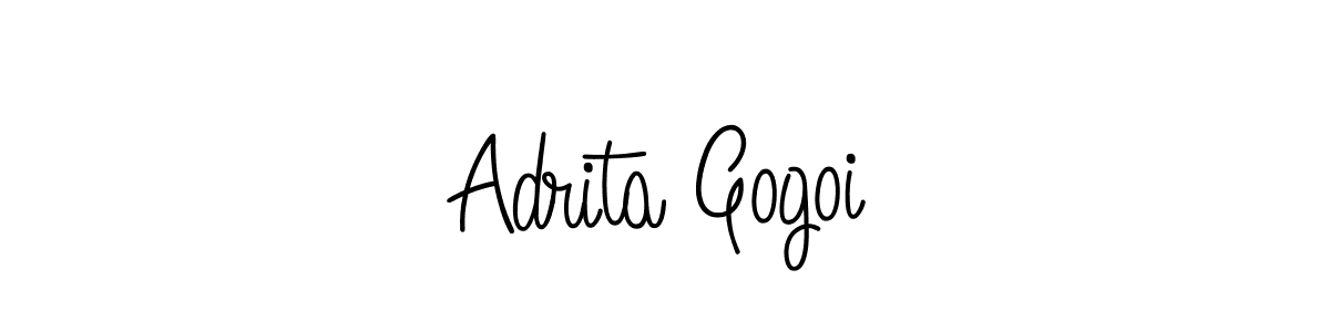 Check out images of Autograph of Adrita Gogoi name. Actor Adrita Gogoi Signature Style. Angelique-Rose-font-FFP is a professional sign style online. Adrita Gogoi signature style 5 images and pictures png