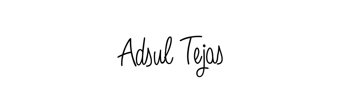 How to Draw Adsul Tejas signature style? Angelique-Rose-font-FFP is a latest design signature styles for name Adsul Tejas. Adsul Tejas signature style 5 images and pictures png