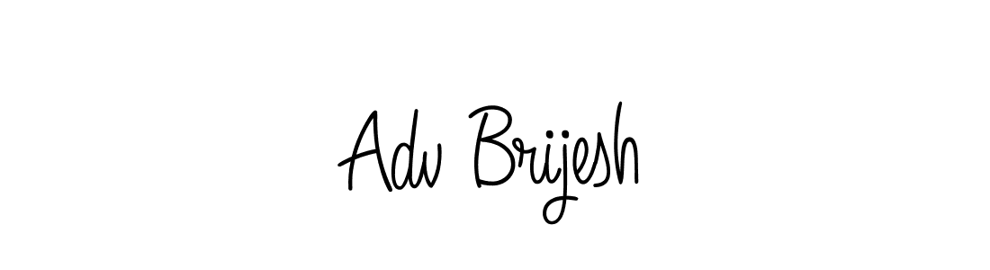 Once you've used our free online signature maker to create your best signature Angelique-Rose-font-FFP style, it's time to enjoy all of the benefits that Adv Brijesh name signing documents. Adv Brijesh signature style 5 images and pictures png