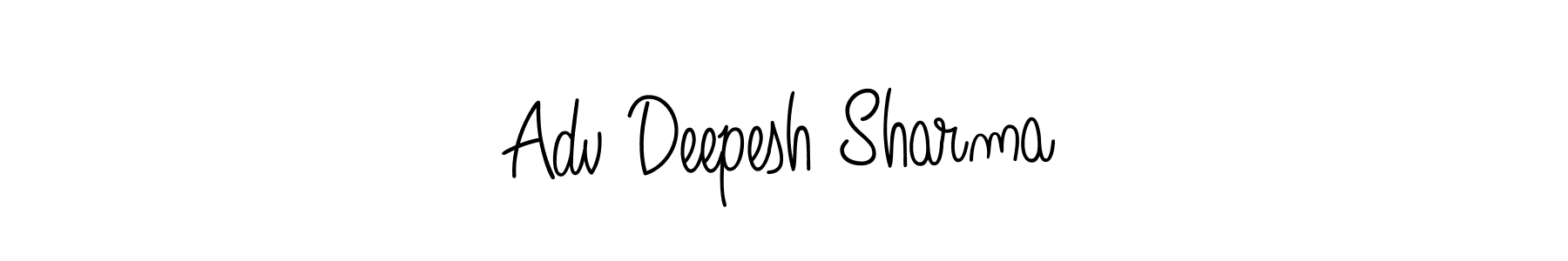 Also You can easily find your signature by using the search form. We will create Adv Deepesh Sharma name handwritten signature images for you free of cost using Angelique-Rose-font-FFP sign style. Adv Deepesh Sharma signature style 5 images and pictures png