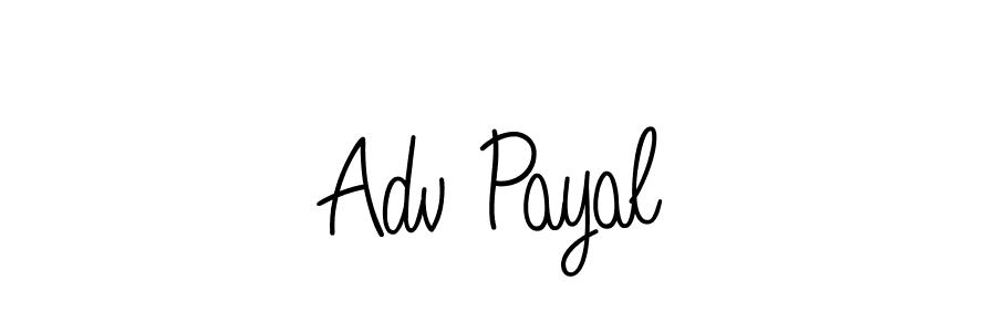 Also we have Adv Payal name is the best signature style. Create professional handwritten signature collection using Angelique-Rose-font-FFP autograph style. Adv Payal signature style 5 images and pictures png