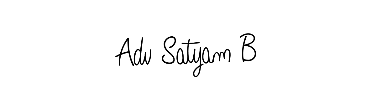 Once you've used our free online signature maker to create your best signature Angelique-Rose-font-FFP style, it's time to enjoy all of the benefits that Adv Satyam B name signing documents. Adv Satyam B signature style 5 images and pictures png