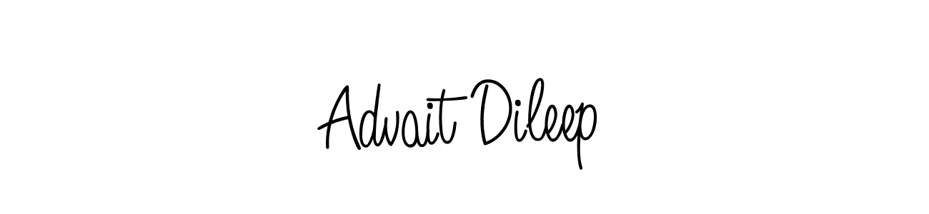 Here are the top 10 professional signature styles for the name Advait Dileep. These are the best autograph styles you can use for your name. Advait Dileep signature style 5 images and pictures png