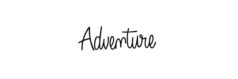 Use a signature maker to create a handwritten signature online. With this signature software, you can design (Angelique-Rose-font-FFP) your own signature for name Adventure. Adventure signature style 5 images and pictures png