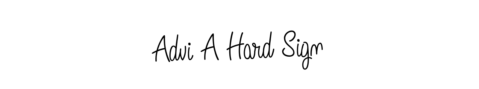 How to Draw Advi A Hard Sign signature style? Angelique-Rose-font-FFP is a latest design signature styles for name Advi A Hard Sign. Advi A Hard Sign signature style 5 images and pictures png
