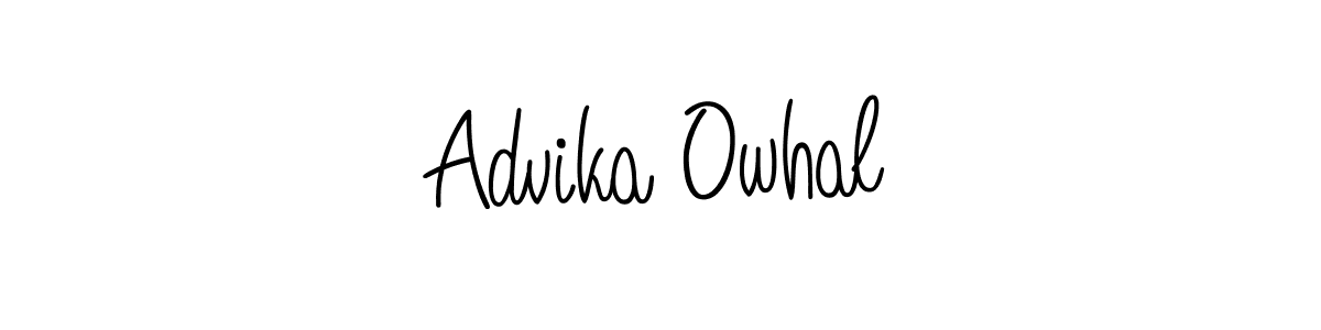 How to Draw Advika Owhal signature style? Angelique-Rose-font-FFP is a latest design signature styles for name Advika Owhal. Advika Owhal signature style 5 images and pictures png