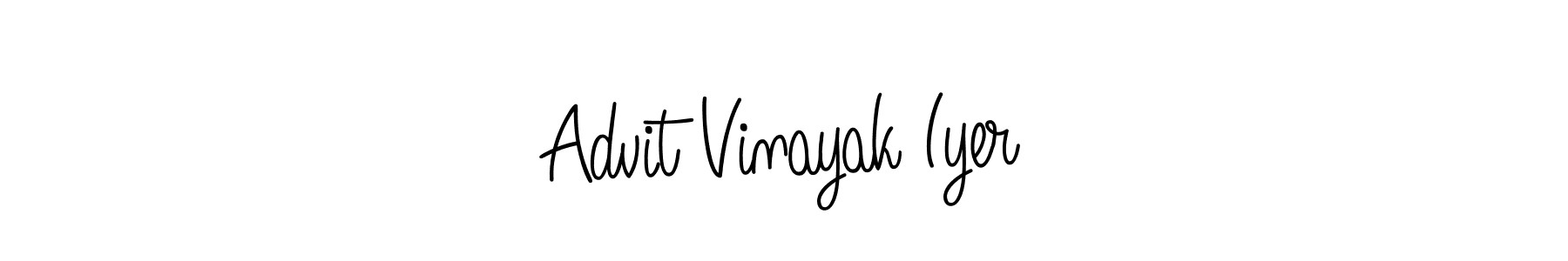 Also You can easily find your signature by using the search form. We will create Advit Vinayak Iyer name handwritten signature images for you free of cost using Angelique-Rose-font-FFP sign style. Advit Vinayak Iyer signature style 5 images and pictures png