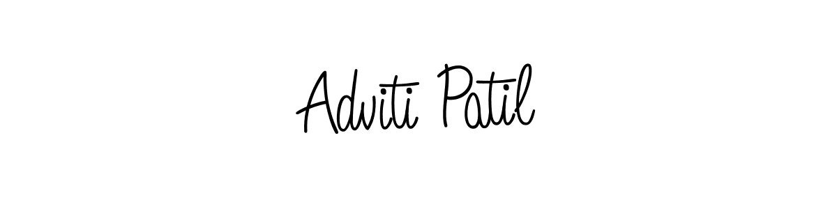 Once you've used our free online signature maker to create your best signature Angelique-Rose-font-FFP style, it's time to enjoy all of the benefits that Adviti Patil name signing documents. Adviti Patil signature style 5 images and pictures png