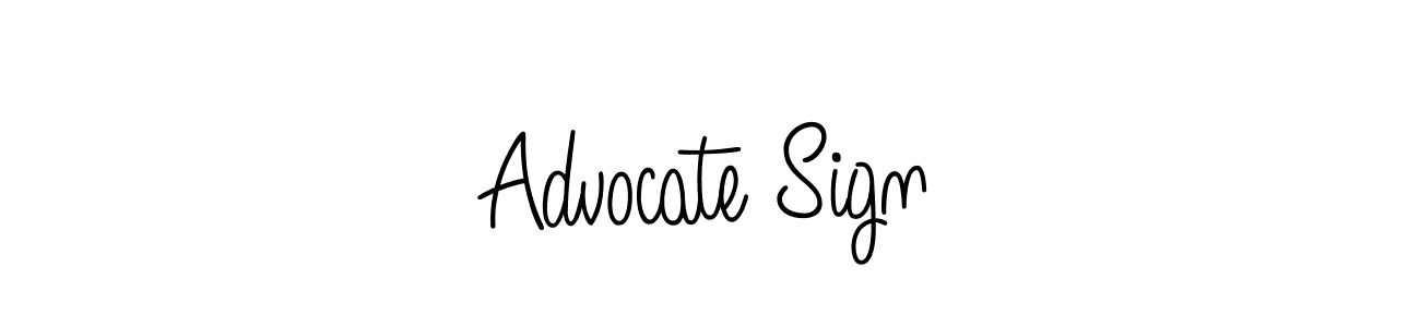 Also we have Advocate Sign name is the best signature style. Create professional handwritten signature collection using Angelique-Rose-font-FFP autograph style. Advocate Sign signature style 5 images and pictures png
