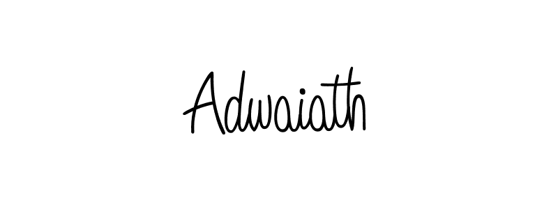 Make a beautiful signature design for name Adwaiath. Use this online signature maker to create a handwritten signature for free. Adwaiath signature style 5 images and pictures png