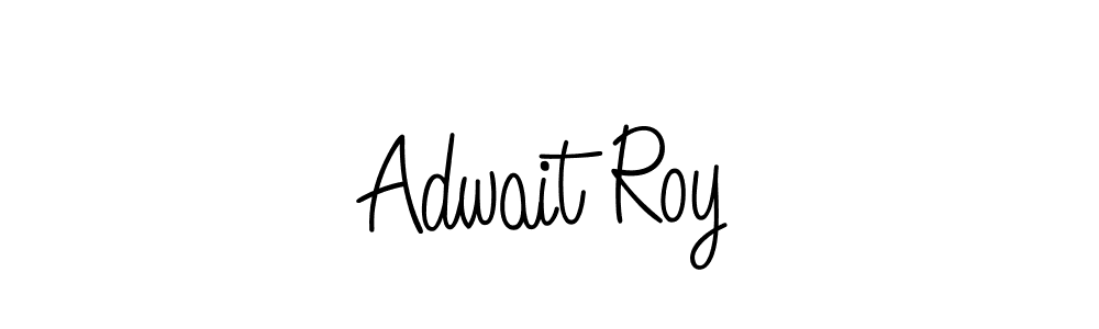 Make a beautiful signature design for name Adwait Roy. With this signature (Angelique-Rose-font-FFP) style, you can create a handwritten signature for free. Adwait Roy signature style 5 images and pictures png