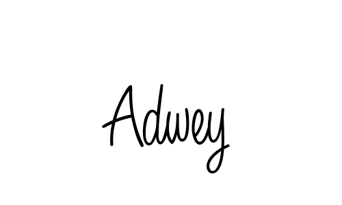 Use a signature maker to create a handwritten signature online. With this signature software, you can design (Angelique-Rose-font-FFP) your own signature for name Adwey. Adwey signature style 5 images and pictures png